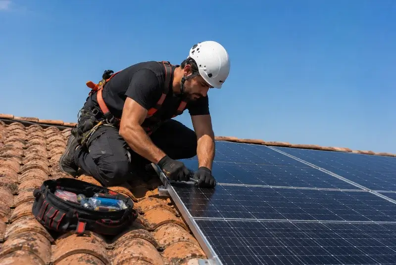 Maintenance et monitoring de panneaux solaires à Tréal