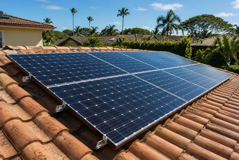 Installation de panneaux solaires à Tréal